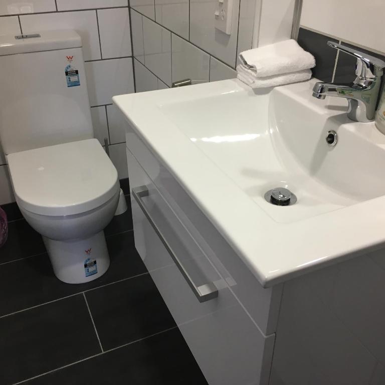 Koupelna v ubytování Ascot Oamaru Motel
