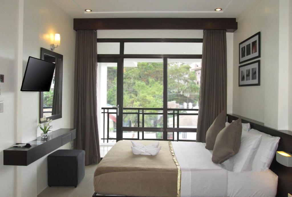 One Crescent Place Hotel - Sala Queen Com Vista Para O Jardim