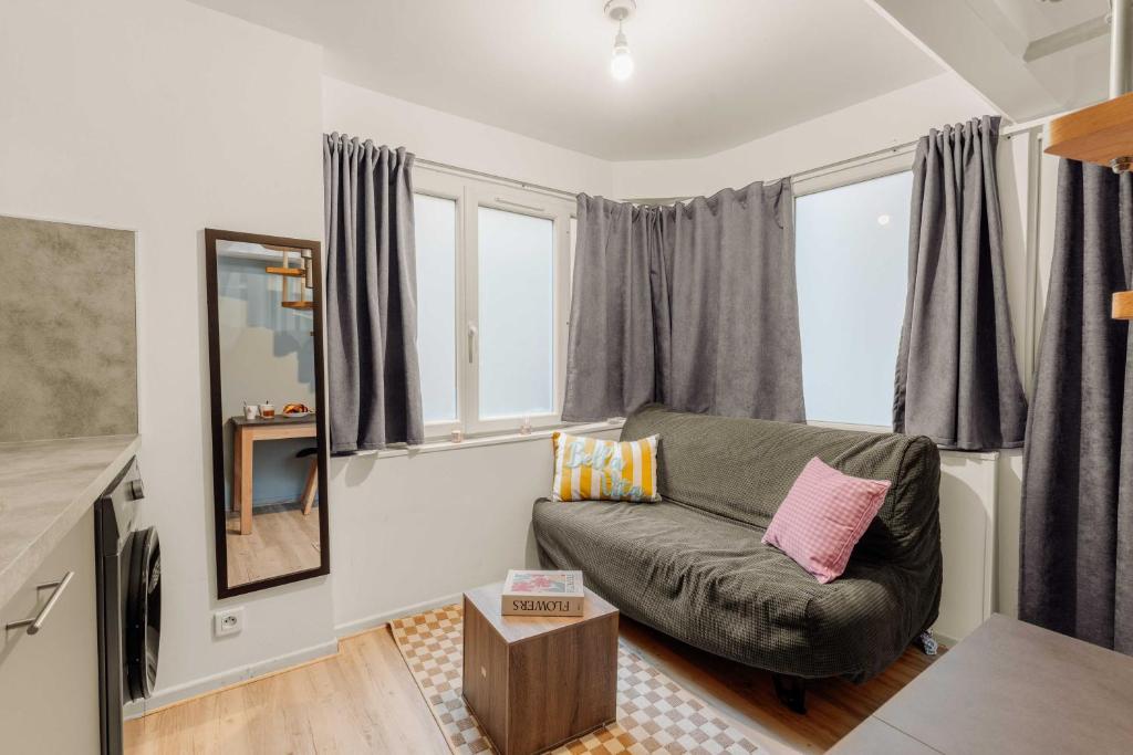2P duplex studio in the heart of Lyon
