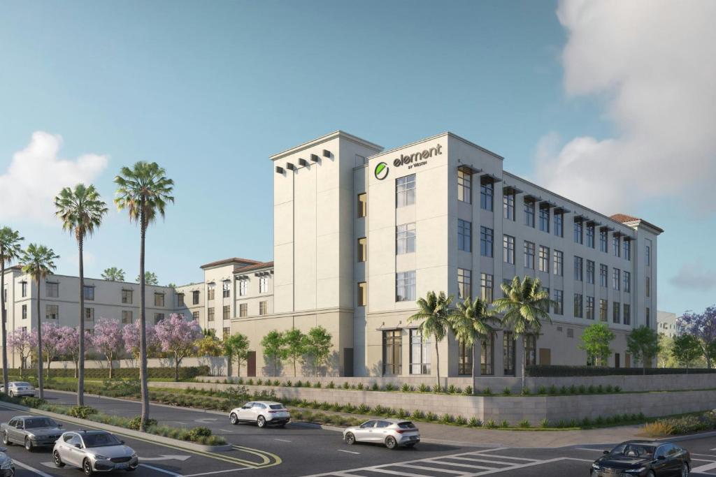 an artist rendering of a planned office building at Element by Marriott San Diego Chula Vista in Chula Vista