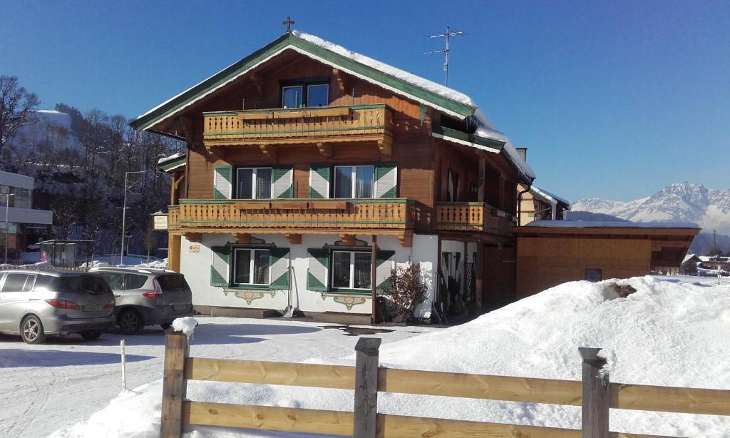 Apartement Haus Johanna v zimě