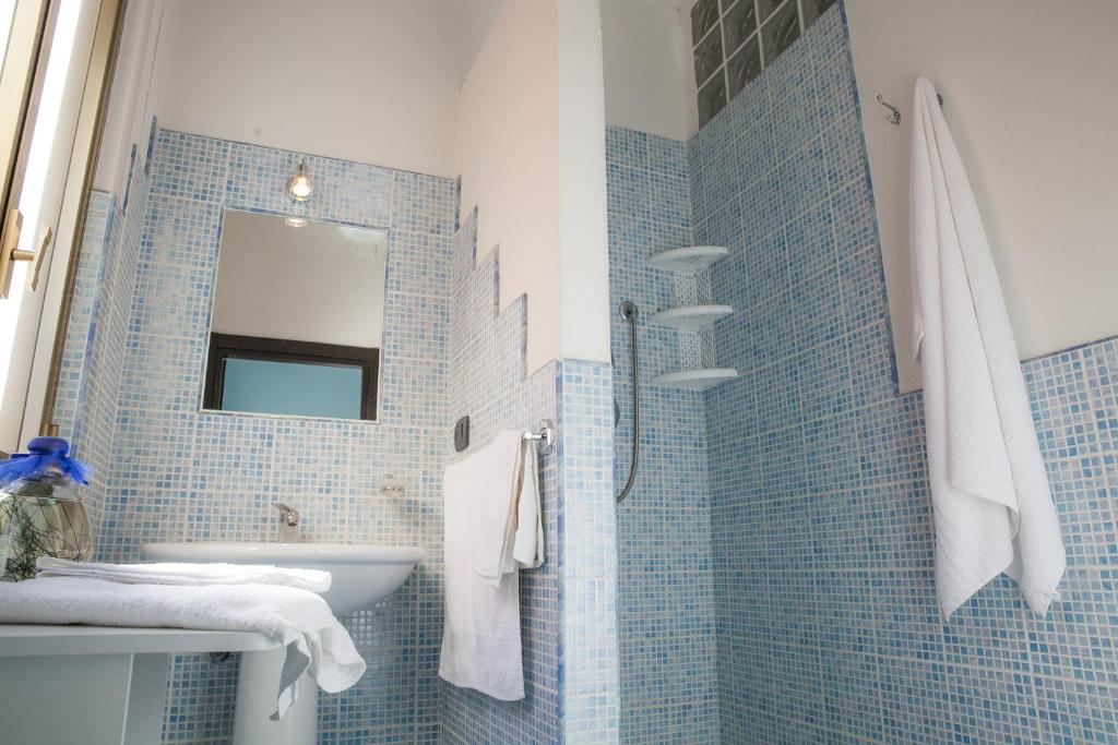 Koupelna v ubytování B&B Giosy