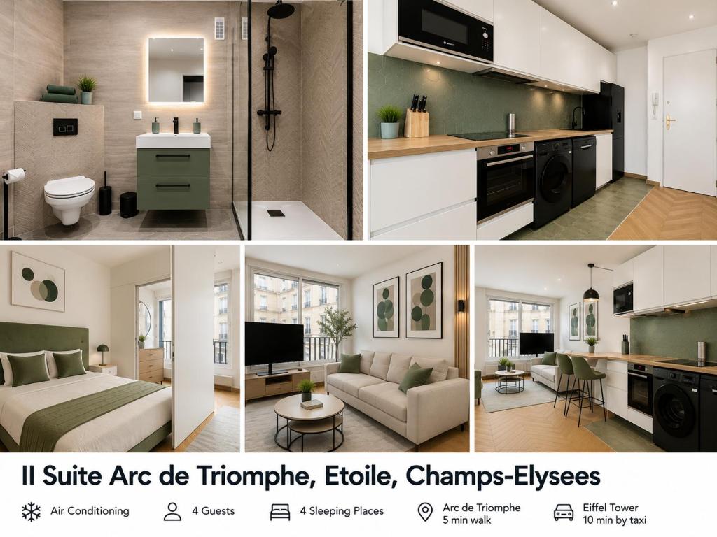 II Suite Arc de Triomphe, Etoile, Champs-Elysees