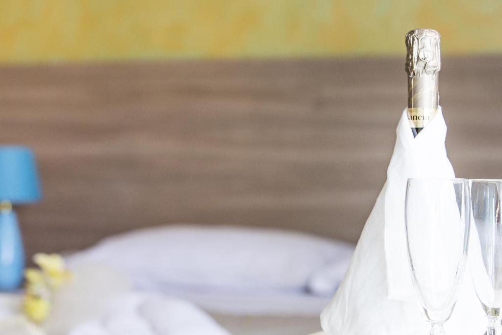 Postel nebo postele na pokoji v ubytování B&B Giosy