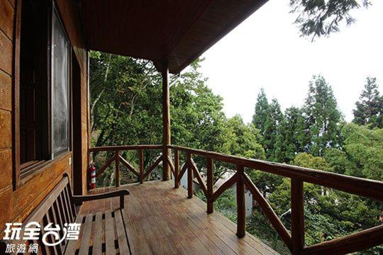 Balkón nebo terasa v ubytování Da Kuan Peach Farm Resort
