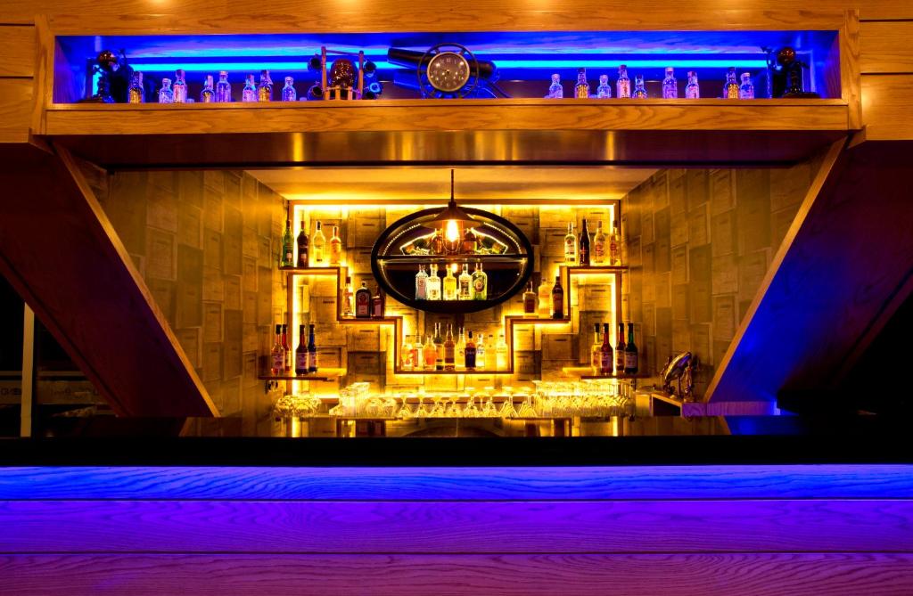 Lounge nebo bar v ubytování Endglory Hotel