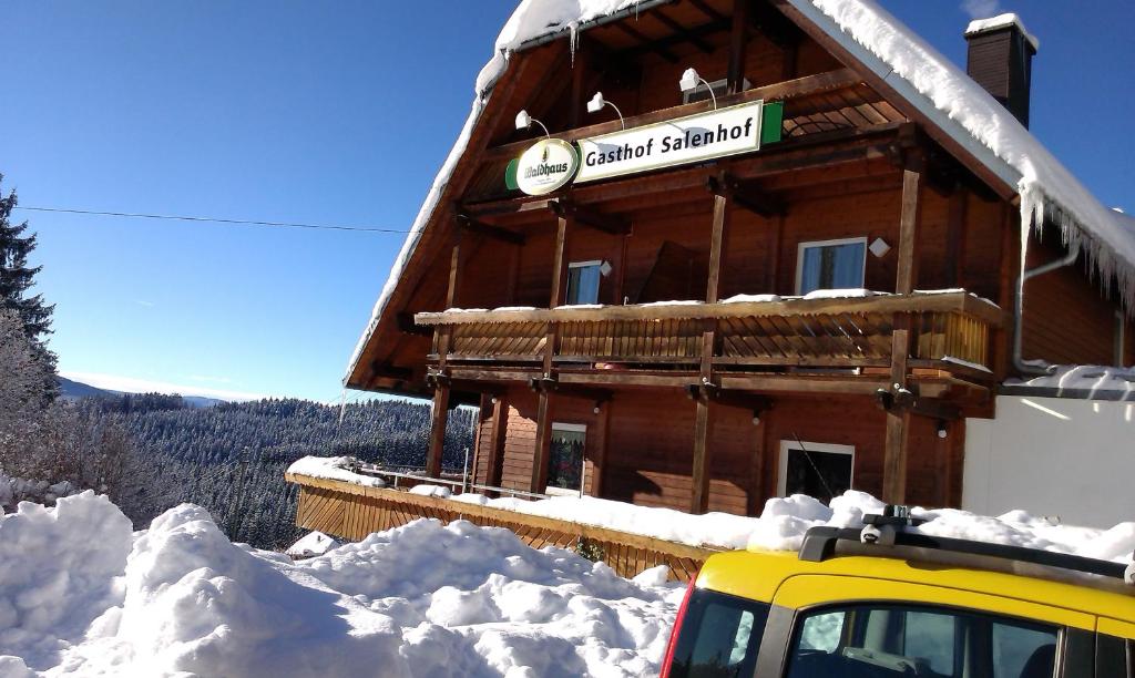 Schwarzwaldgasthaus Salenhof v zimě