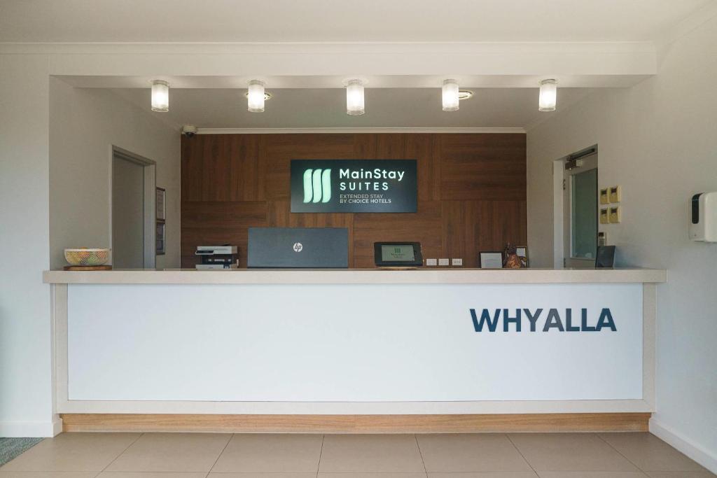 a view of the lobby of a wichita clinic at MainStay Suites Whyalla in Whyalla