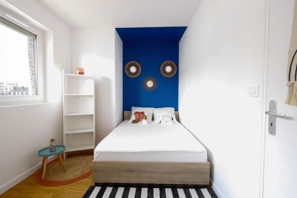 Chambre moderne, stylée et confortable en centre ville