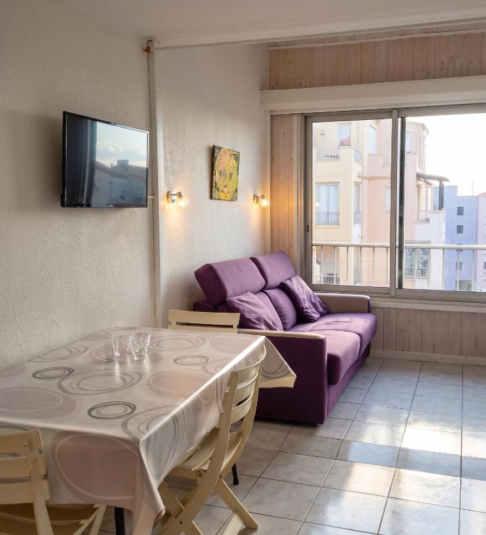 Studio fonctionnel à Agde, 30 m² avec jardin