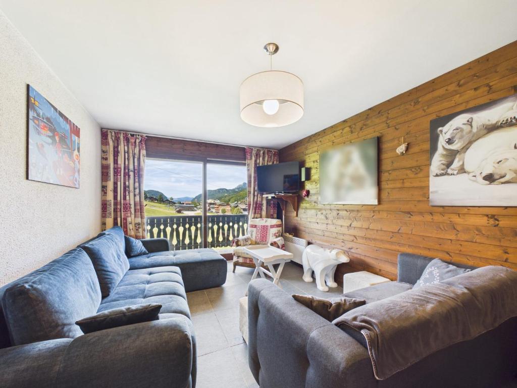 Appartement avec balcon au pied des pistes, Les Gets