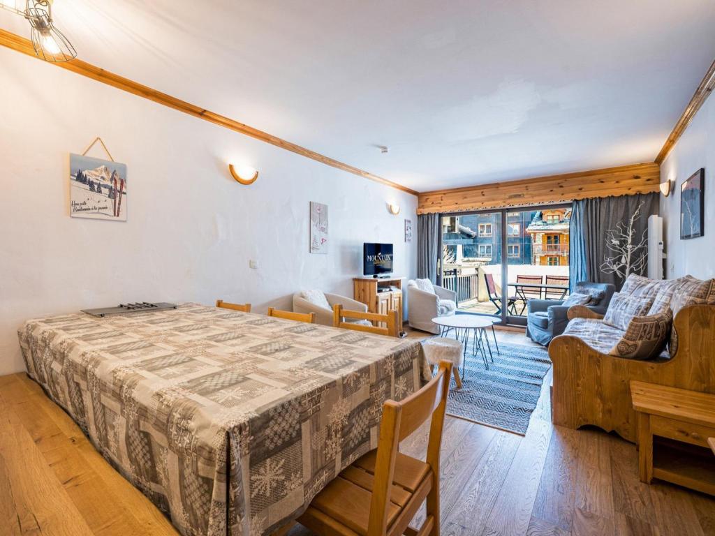 Appartement 2P avec balcon au centre station, Val-d'Isère
