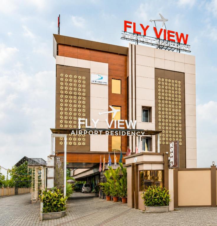 a rendering of the fly view airport headquarters at FLY VIEW Airport Residency in Nedumbassery
