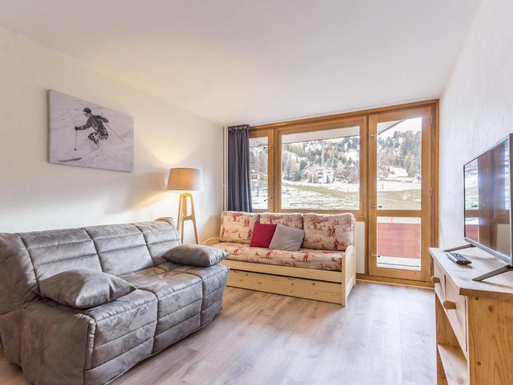 Studio pour 3 pers. vue pistes, au pied des pistes