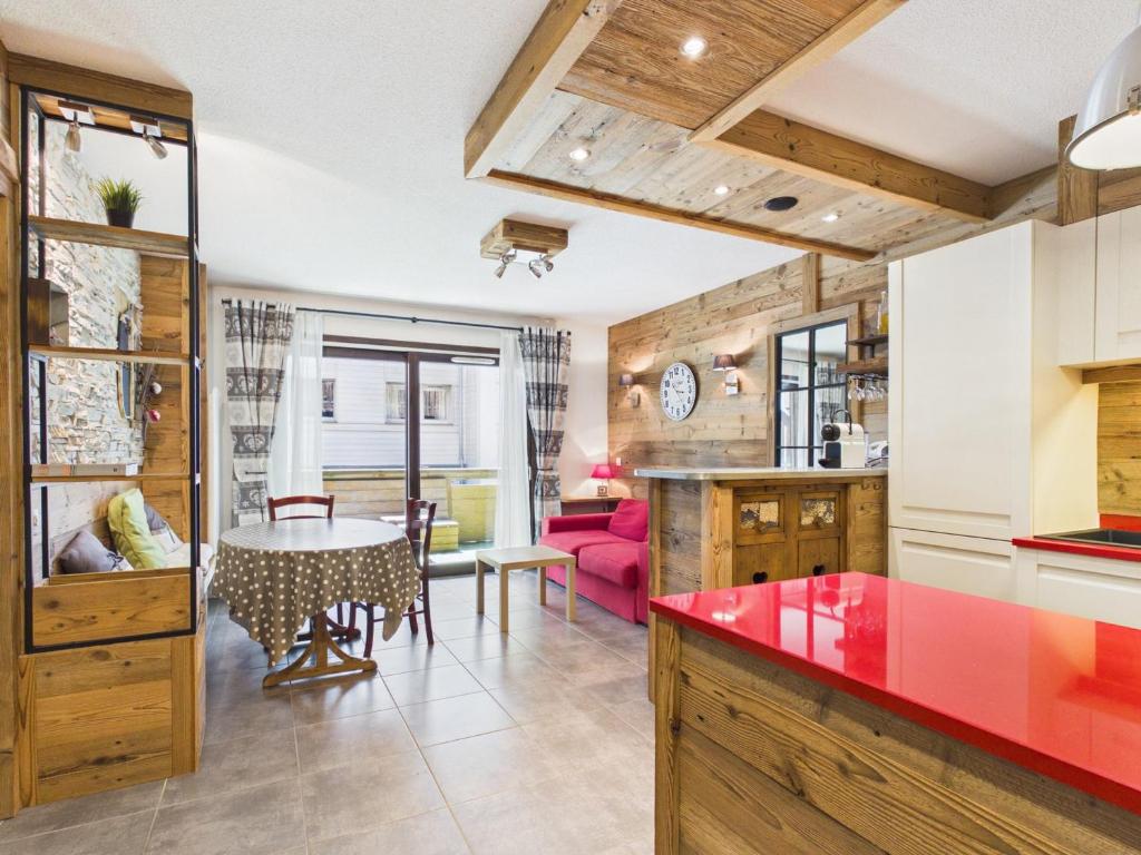 Appartement au cœur des Gets, balcon aménagé, proche pistes et commodités, 4 couchages