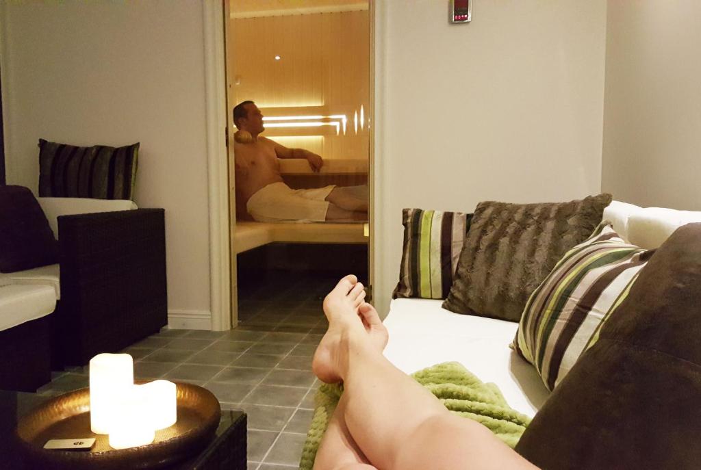 Posezení v ubytování Guesthouse Eleven Hotel