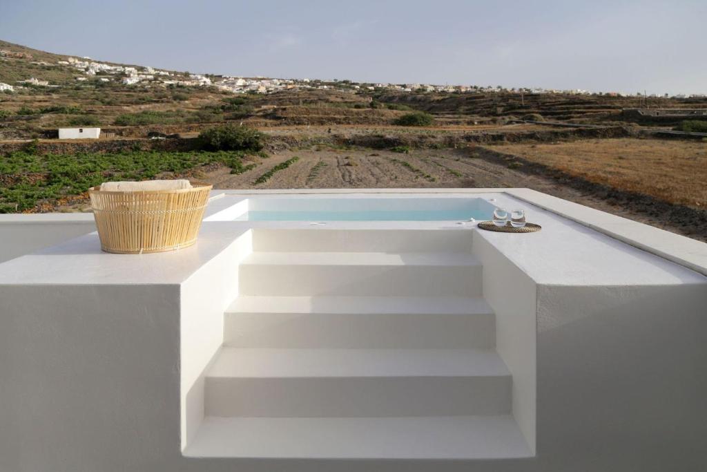 Wonderful Santorini House Villa Vinsanto Private Pool Sea Views