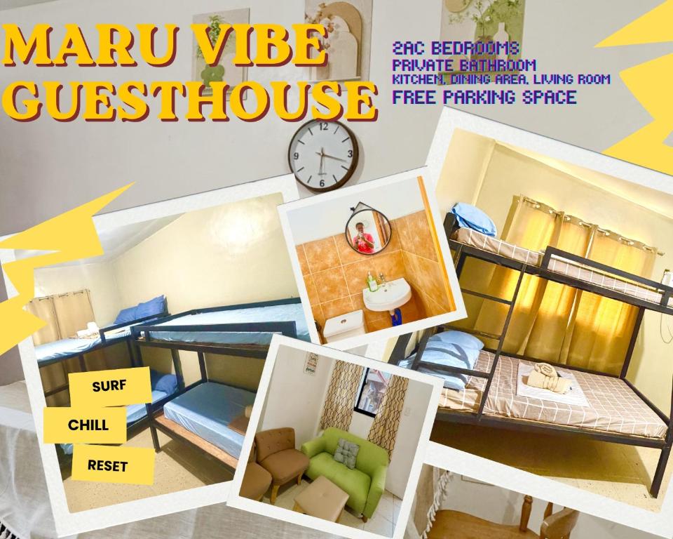 a magazine image of a room in a house at Maru Vibe Guesthouse V2 in San Juan