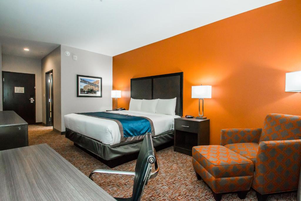 Executive Inn Fort Worth West - Chambre Lit King-Size - Non-Fumeurs