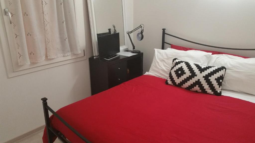 Voodi või voodid majutusasutuse Dafne B&B toas