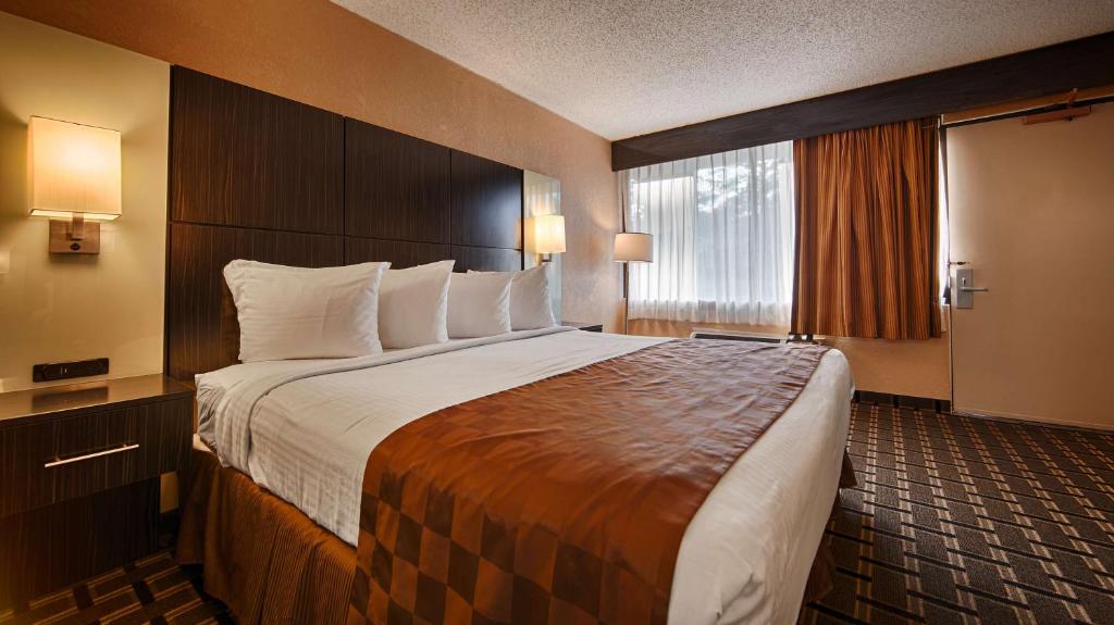 Postel nebo postele na pokoji v ubytování Best Western Executive Inn