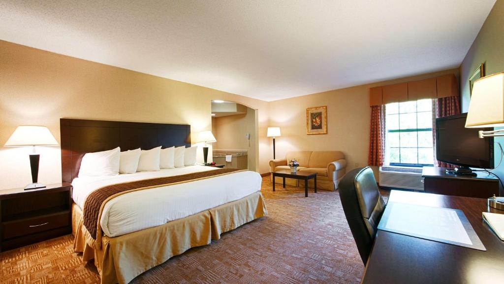 Best Western Hiram Inn and Suites - Suite Lit King-Size De Luxe - Non-Fumeurs