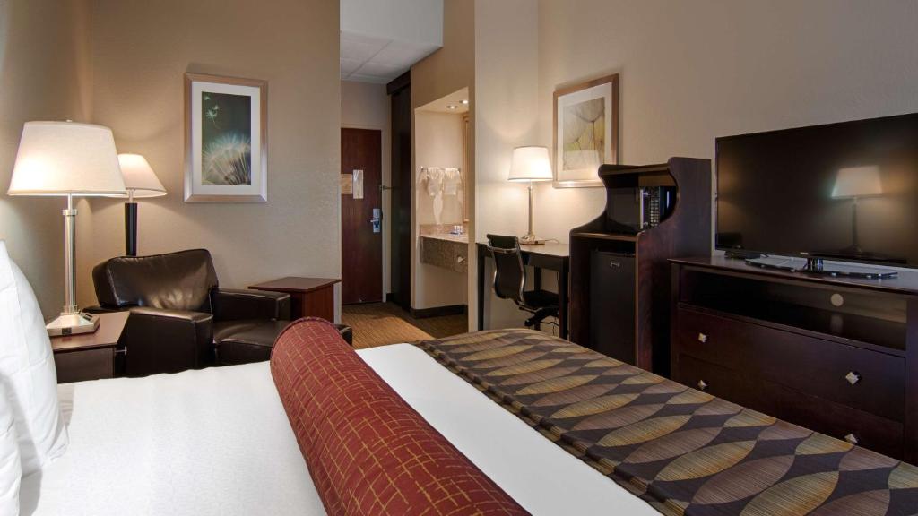 Best Western Plus O'hare International South Hotel - Camera King Con Idromassaggio - Non Fumatori