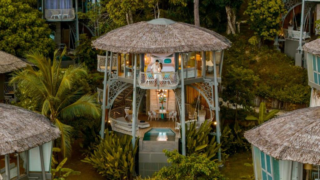 a tree house in the middle of a resort at TreeHouse Villas Koh Yao - Adults Only in Ko Yao Noi
