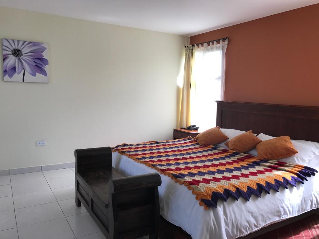 Postel nebo postele na pokoji v ubytování La Quinta San Andrés