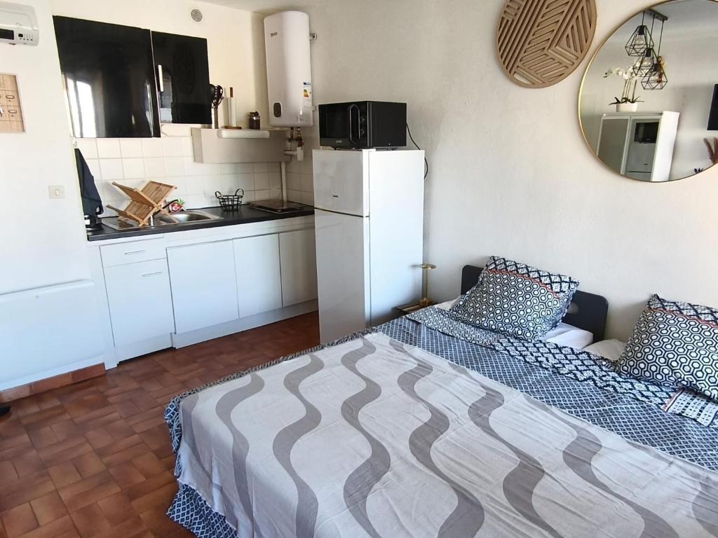 Studio Soleil Bleu Centre Port Plages a pied