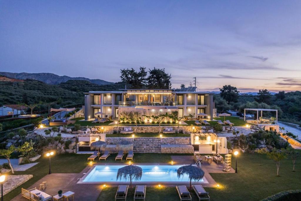 Luxury Villa Olivenest with Private Heated Pool, Hot Tub & Sauna