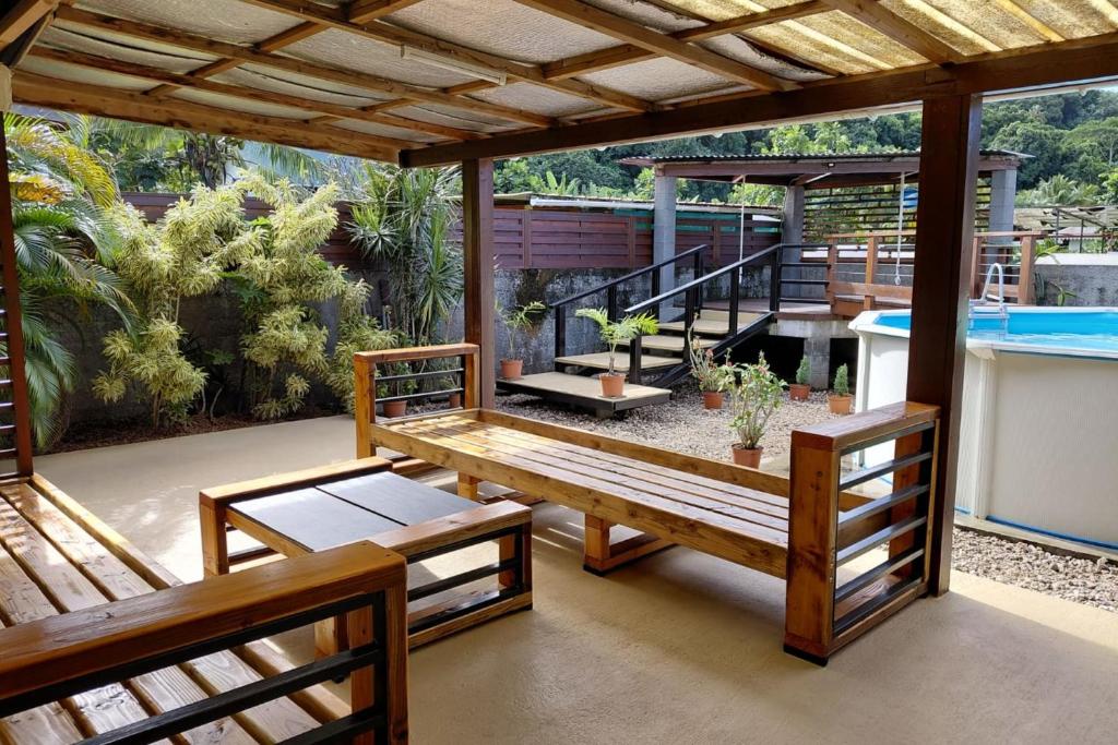 Maison spacieuse avec piscine - photo 4 - Moorea, Polynésie