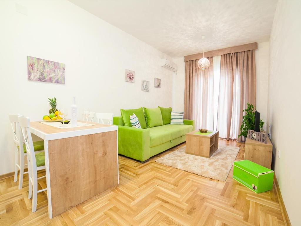 Posezení v ubytování Peace 2 Apartments with parking