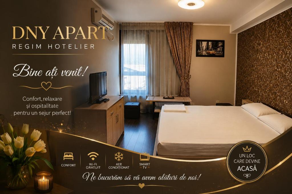 เตียงในห้องที่ DNY Comfort Apart
