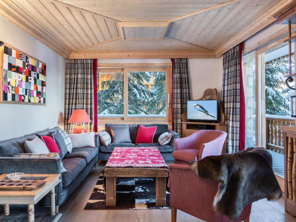 Appartement spacieux animaux OK, vue montagne - 8 pers.