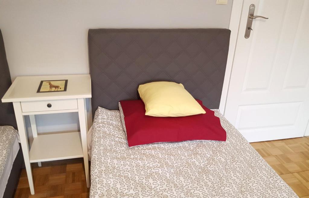 Posteľ alebo postele v izbe v ubytovaní Apartament Centrum Rynek