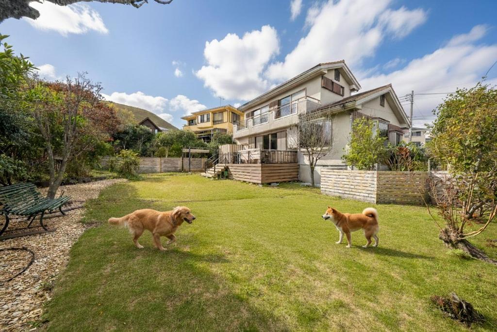 寿光庵ー広いドッグランと天然温泉ー愛犬と休日を過ごす和モダン宿