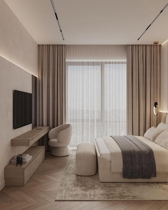 a white bedroom with a large bed and a television at Elegance Hotel - Ben Thanh Market - Central HCMC in Ho Chi Minh City