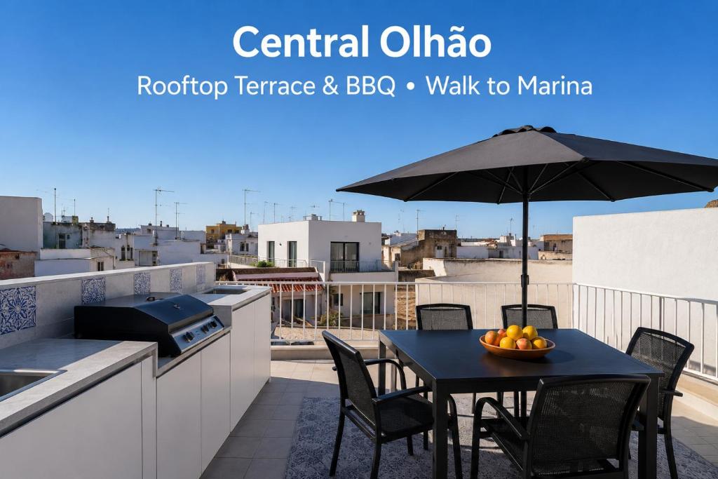 Casa Rosa Rooftop Terrace BBQ Walk to Marina