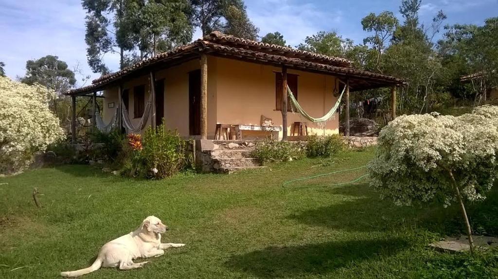 Zahrada ubytování Pousada Sempre Viva