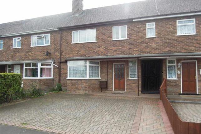 a brick house with a brick driveway in front of it at Nuneaton 3 Bedroom House with Drive and Garden Sleeps 5 in Attleborough