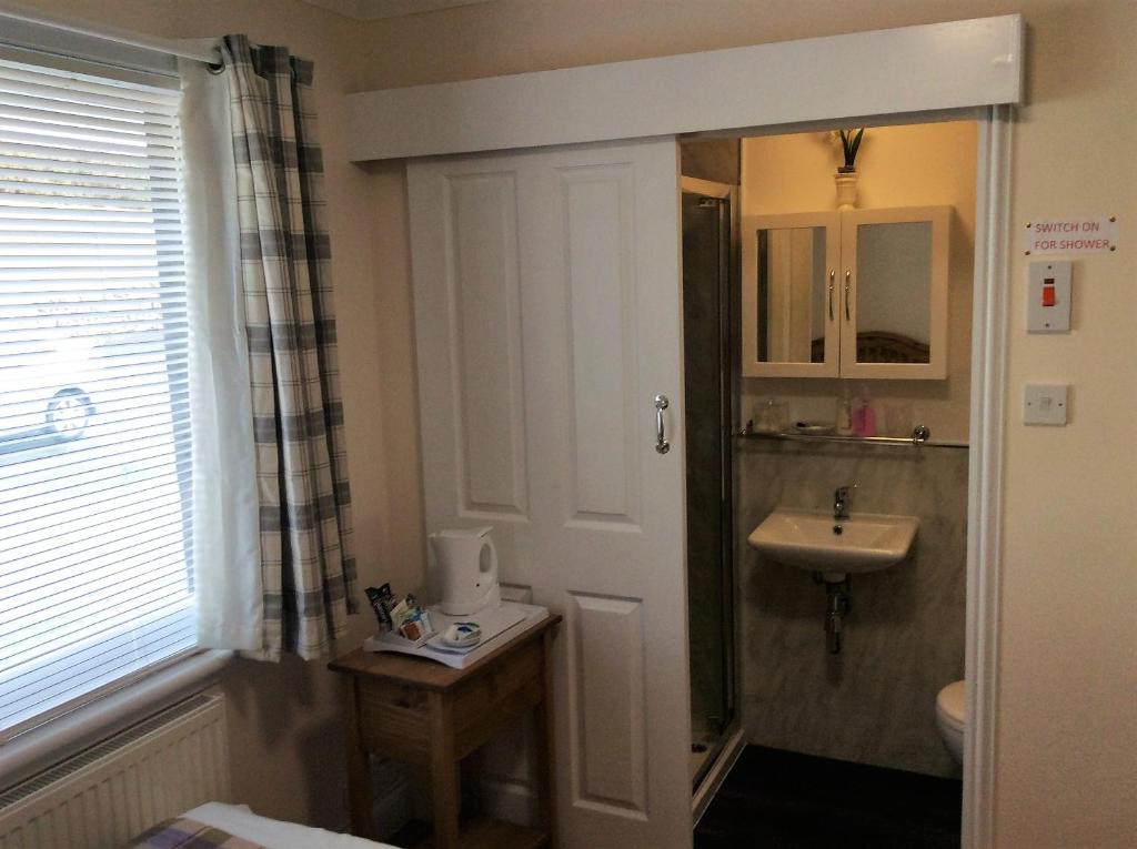 Koupelna v ubytování Skeabostview B&B