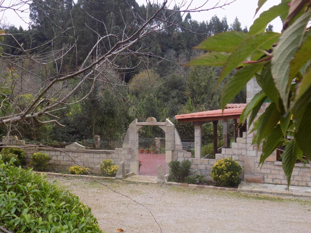 A garden outside Posada La Ceña