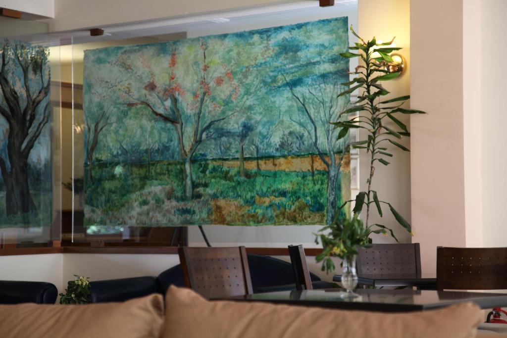Posezení v ubytování Hotel Aspassia