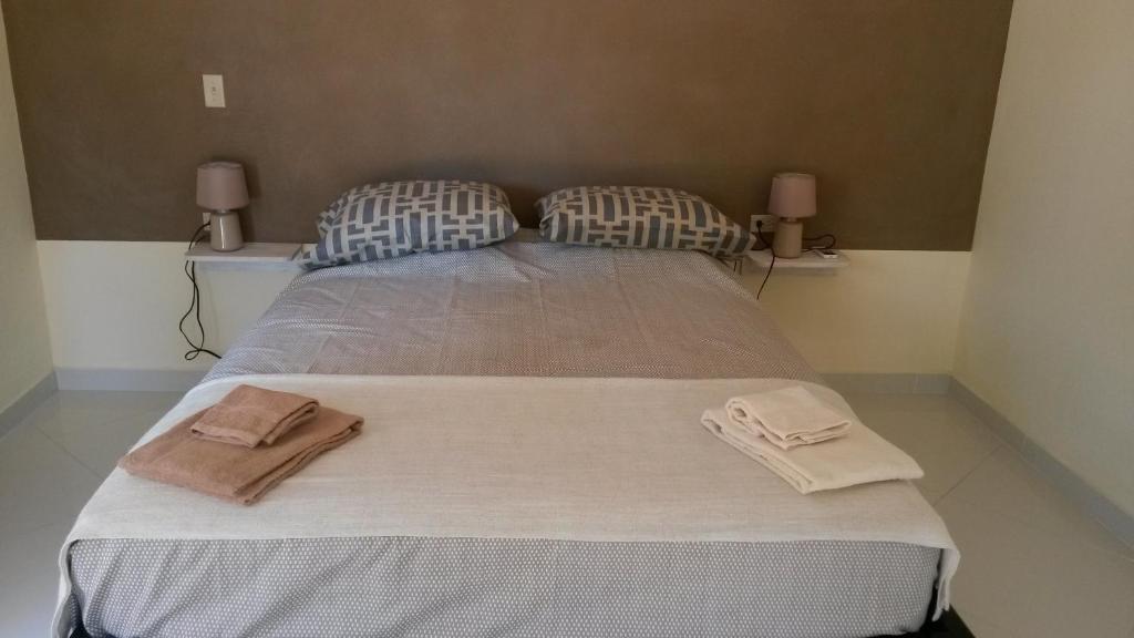Postel nebo postele na pokoji v ubytování B&B Le Villette Las Lajas