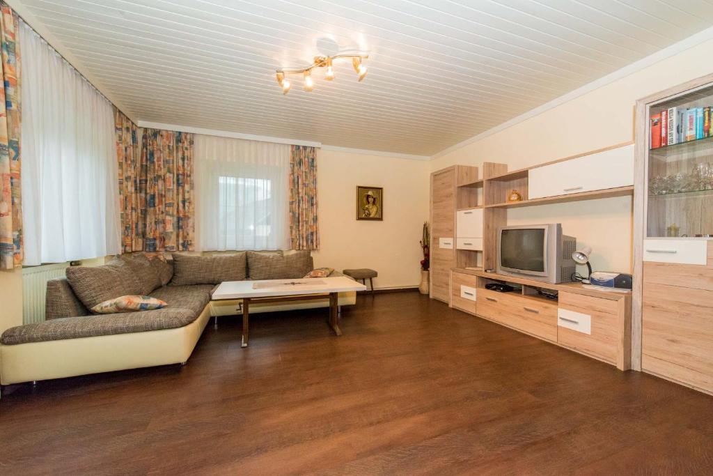Kuchyň nebo kuchyňský kout v ubytování Ferienwohnung Plozner