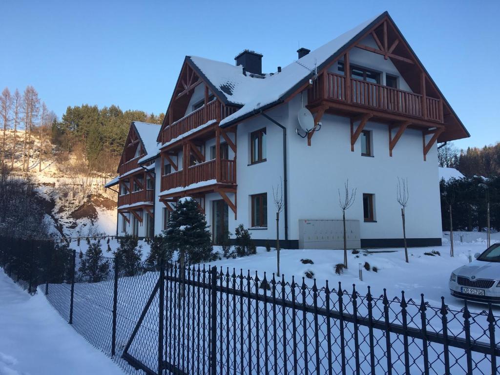 Apartament Danusia v zime