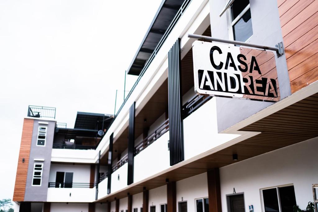 a sign on the side of a building that reads casa antica at Casa Andrea Bukidnon in Impasugong
