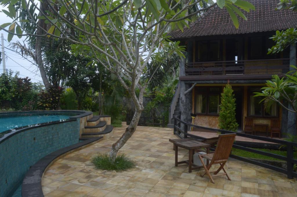 Bazén v ubytování Kangkung Cottages nebo v jeho okolí