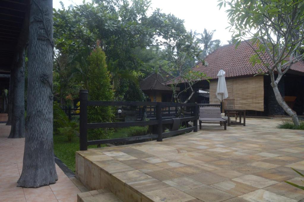 Zahrada ubytování Kangkung Cottages